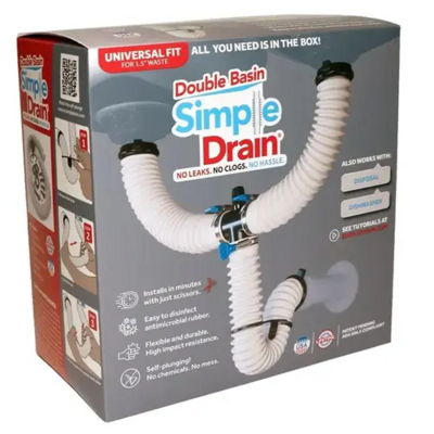 DBL DRAIN TRAP REPAIR KIT