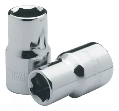  Stanley Socket 6 Point  1/2 Inch Drive 7/16 Inch  1 Each 9786443