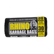 Rotoplastics Rhino Garbage Bags 15 Gallon Black 30 Pack RTL00401: $15.14
