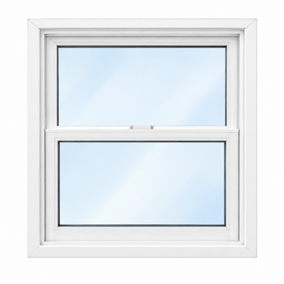 PVC SINGLE HUNG WINDOW 24x24 N