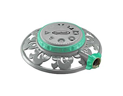  Green Thumb Sprinkler 8 Pattern Metal 1 Each 50956GT