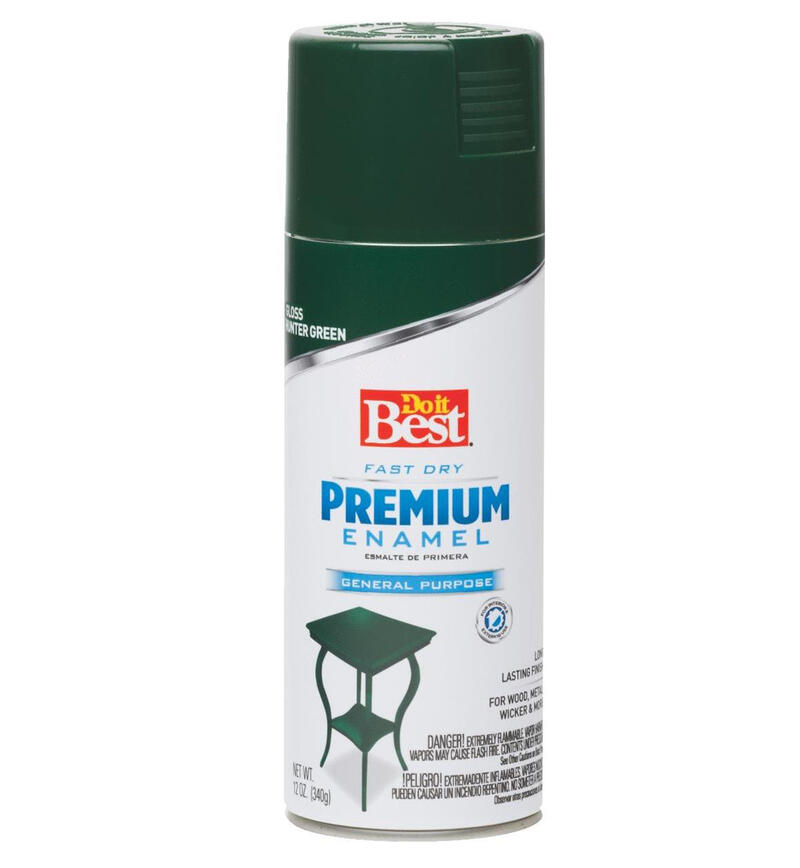 Do It Best Gloss Enamel Spray Paint 12oz Hunter Green 1 Each 203467D