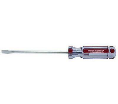  Master Mechanic Slotted Cabinet Screwdriver 1/4x6 Inch  1 Each 103600