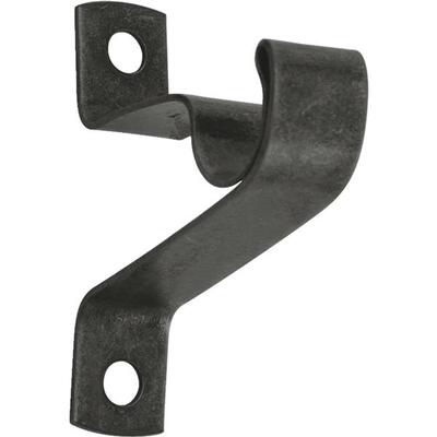  Kenney  Cafe Rod Bracket  7/16 Inch Black 2 Pack  KN826/5
