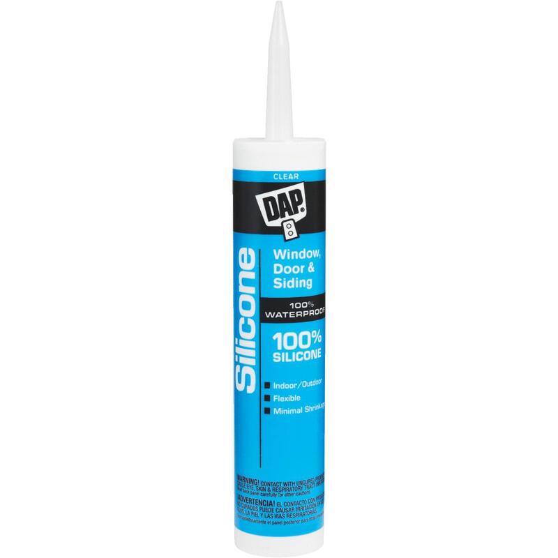 Dap Silicone Sealant 10.01oz Clear 1 Each 08641
