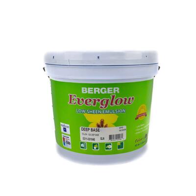 Berger Everglow Emulsion Deep Base 1 Gallon P113443: $142.93