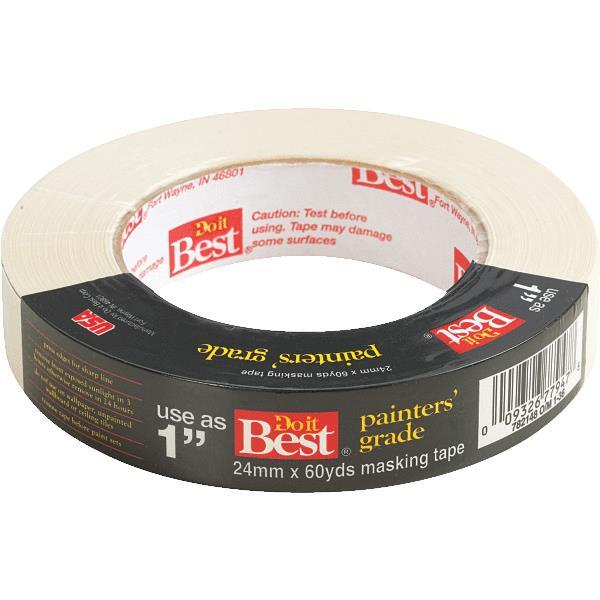  Do It Best Painters Grade Masking Tape  1 Inchx60 Yards 1 Roll 77947