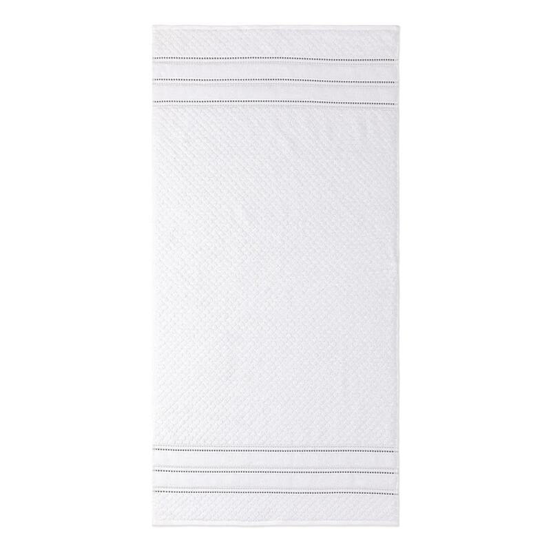 Safdie & Co Terry Bath Towel 24x50cm White 1 Each 77583.B.01