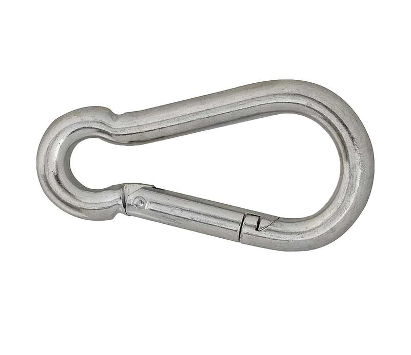  Campbell  Link All Spring Snap 1/4 Inch  Stainless Steel  1 Each T7630406