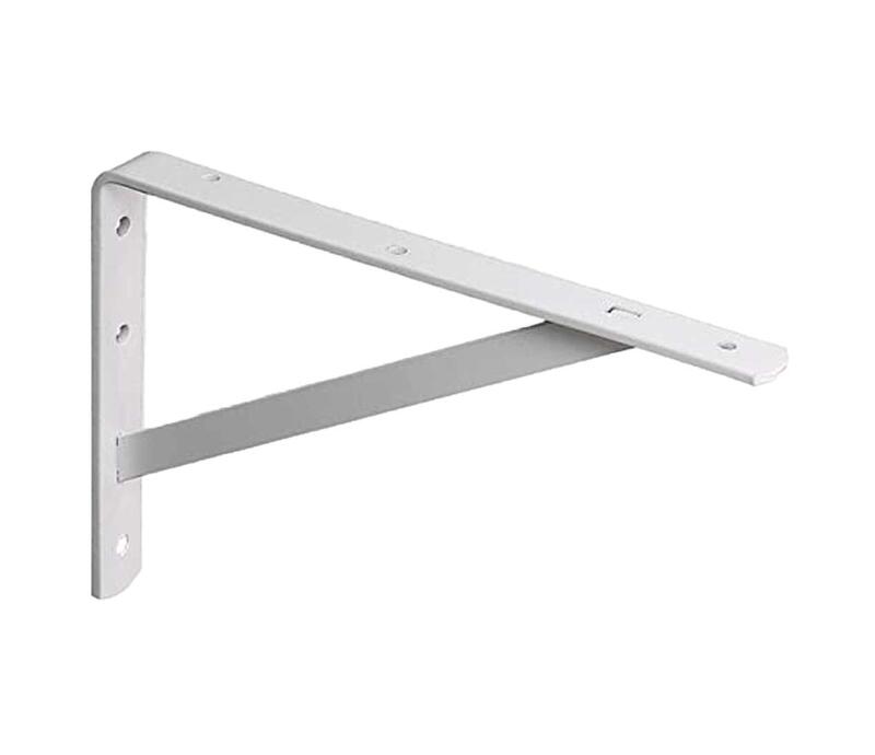  Knape & Vogt L Bracket  20 Inch  White 1 Each 208WH500