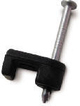 Ecm Industries Low Volt Staple 3/16 Inch Black 25 Pack PSB-1600T