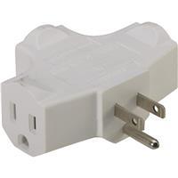Do It Best 3 Outlet Tap 15A 125V 1 Each 30-ADT-WH-BULK LA-24-W