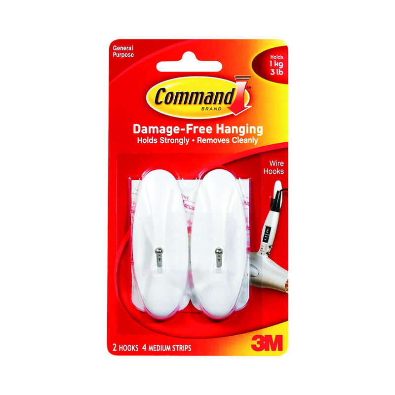  Command  Wire Hook Strips  Medium  1 Each 17068ES
