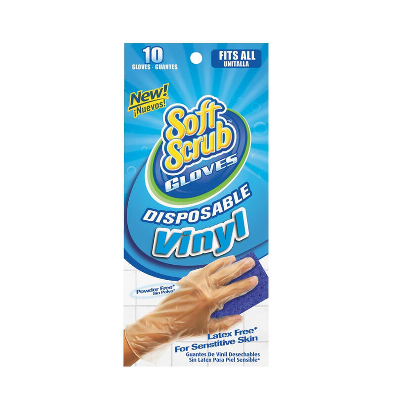  Soft Scrub  Vinyl Disposable Gloves  10 Pack  11210-26 76192