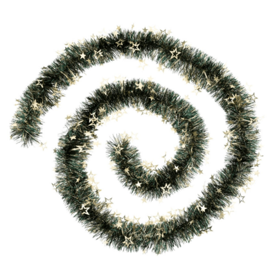 XMAS GARLAND PVC MULTICLR 3M