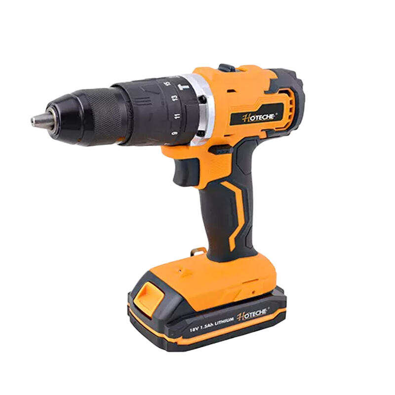 Hoteche Lithium Cordless Drill 18V 1 Each  P800111