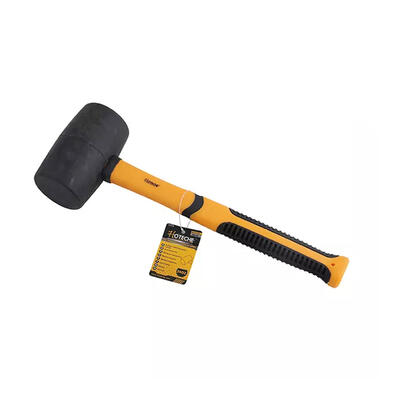 Hoteche Fiberglass Handle Rubber Mallet 1 Each 230102