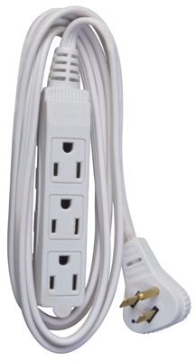 EXT CORD ME6' 16/3 WHT