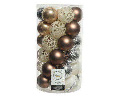 Xmas Balls Assorted 1 Set 029047