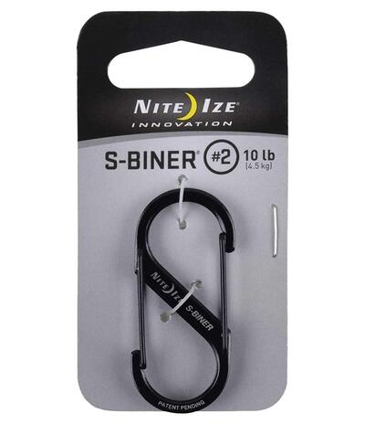  Nite Ize  S Biner Black 1 Each SB2-03-01