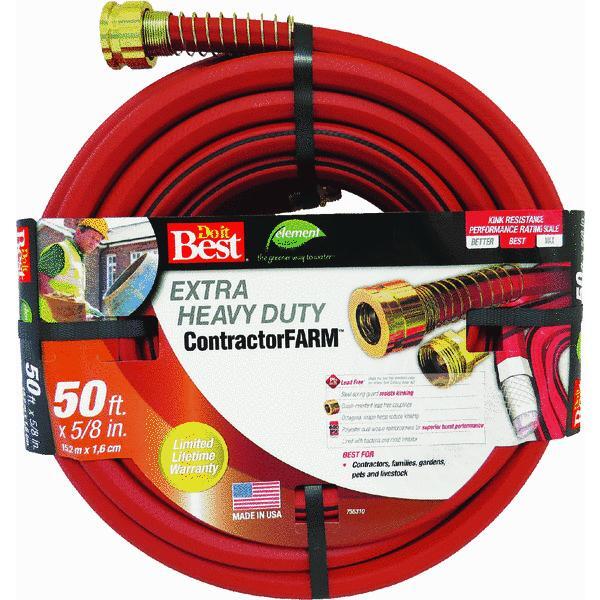  Best Garden  Contractor Hose  5/8 Inchx50 Foot  1 Each CSNCG58050