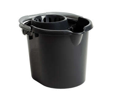 Wham Mop Bucket 16l Black 1 Each 17455