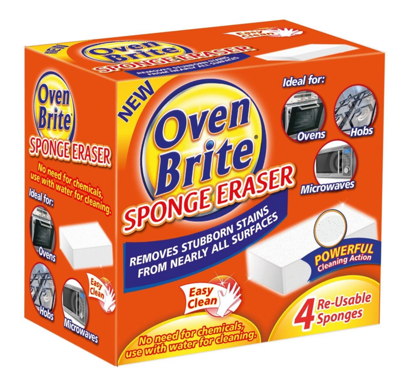 SPONGE ERASER 4PK 0B1001