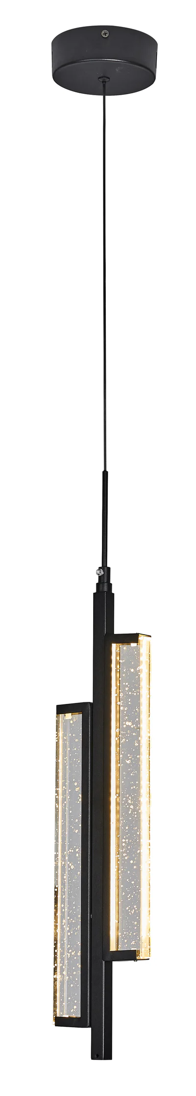 PENDANT LED LAMP 12W BLK