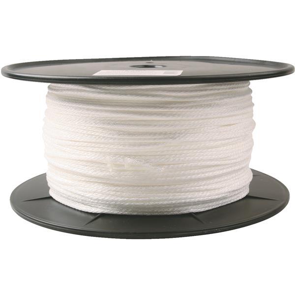  Do It Best  Braided Nylon Rope 1/8 Inchx1000 Foot  White 1 Foot 741059