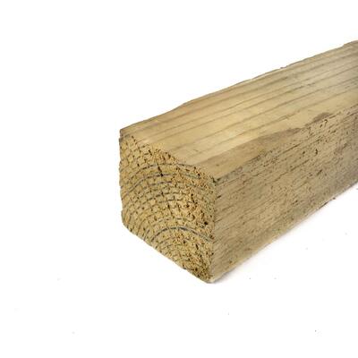 Lumber Pitch Pine #1 Rough Treated 2x2x18 1 Length: $43.30