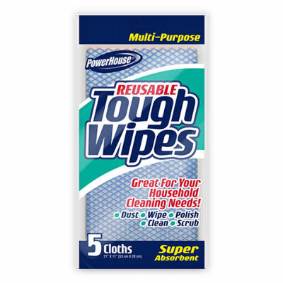 TOUGH WIPES RESUSABLE 5PK