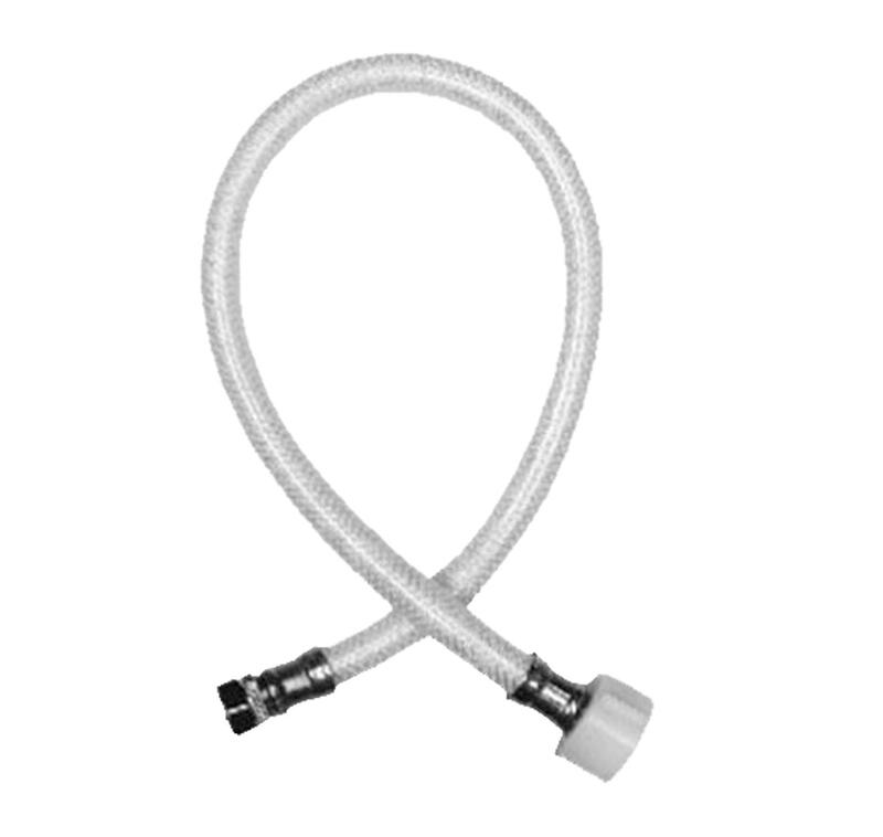 Vinyl Toilet Connector 3/8x7/8x20 Inch  1 Each WTS-RVCT206 7238-20-