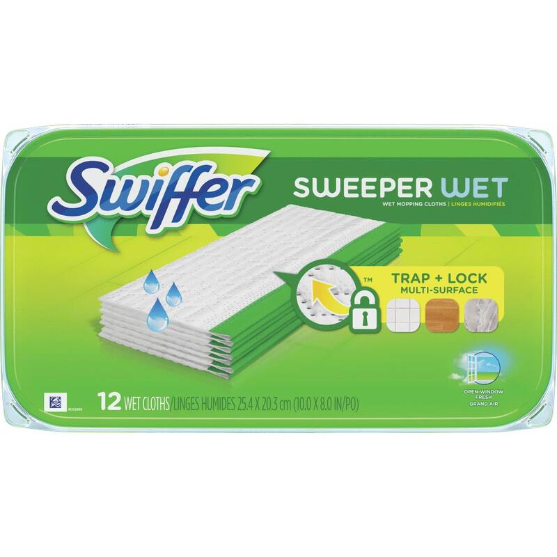 Swiffer Sweeper Wet Cloth Refill 12ct 1 Each 35154