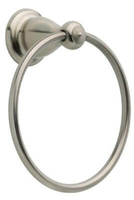 Delta  Leland Towel Ring Stainless Steel  1 Each 77846-SS