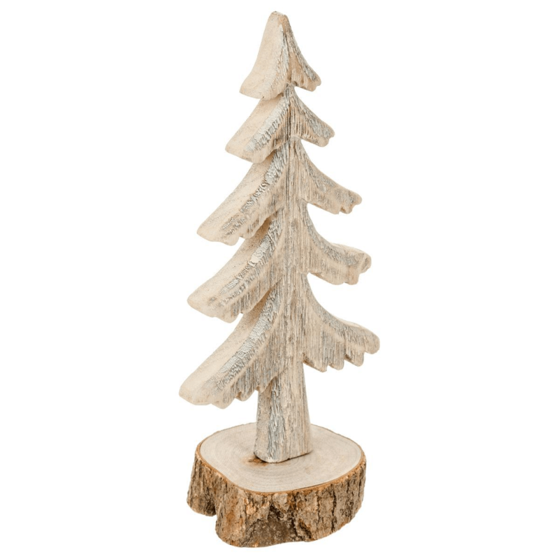 XMAS TREE WOOD 26CM