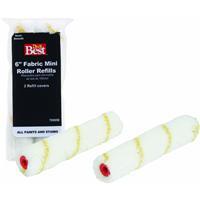  Do It Best  Mini Woven Fabri Roller Cover 6 Inch  2 Pack 1770121