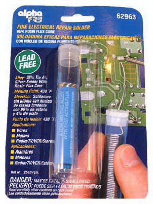 LEAD FREE SOLDER 0.25OZ