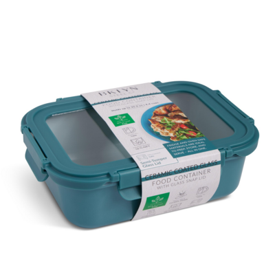 GLASS CONTAINER W/LID 35.5OZ