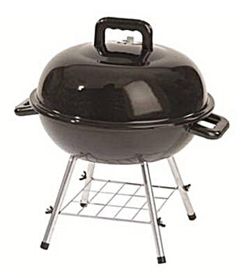  Rankam Manufacturing Charcoal Grill Kettle 14 Inch Black 1 Each TG2180501-SC