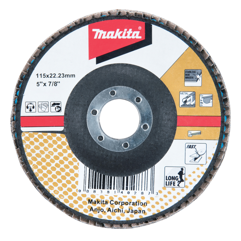  Makita  Flap Disc Z80 4-1/2 Inch 115mm 1 Each D-53746