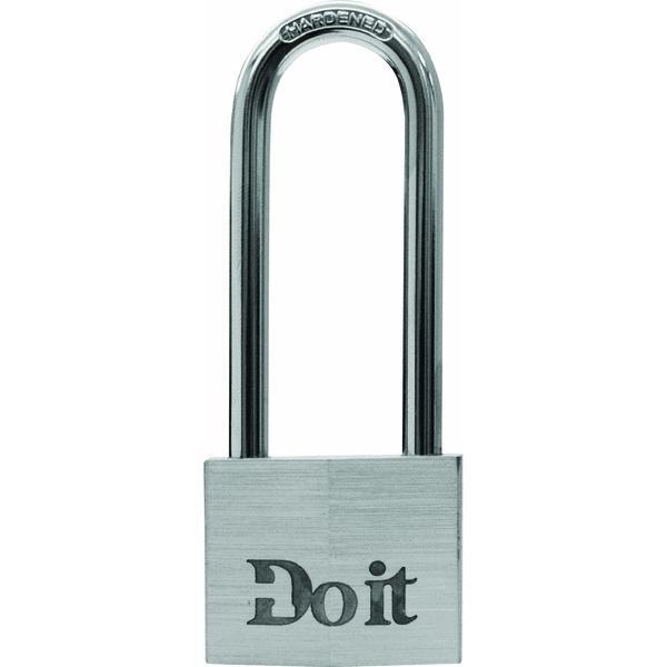  Do It Best  Long Shackle Padlock  1-1/2 Inch  Aluminum  1 Each 1840DLJDIB