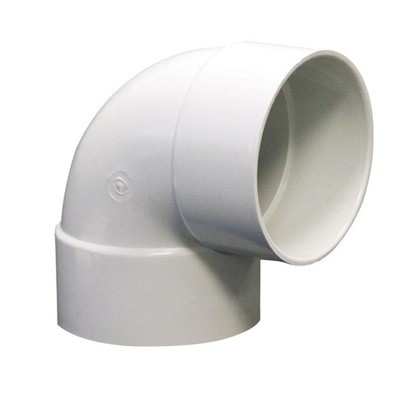Pvc Elbow 90d Dwv HxS 4 Inch 1 Each