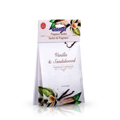 SCENTED SACHET VANILLA &S/WOOD