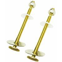  Do It Best Toilet Bolts 1/4x3-1/2 Inch  Solid Brass  1 Each 434845