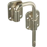  National Door Slide Bolt 1-1/2 Inch  Nickel  1 Each N238972