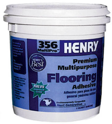  Henry  Multipurpose Flooring Adhesive # 356 1 Quart 1 Each 12072