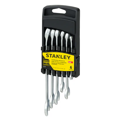  Stanley  Combination Wrench Set 6 Piece 1 Each 9785927