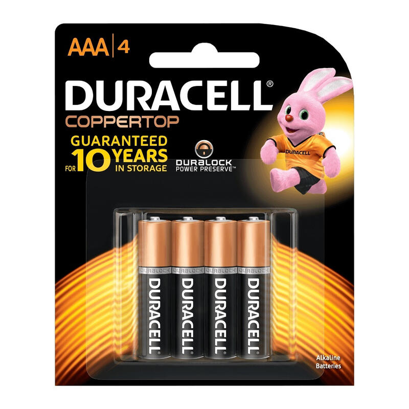  Duracell Battery  AAA 4 Pack  80283283 5004687