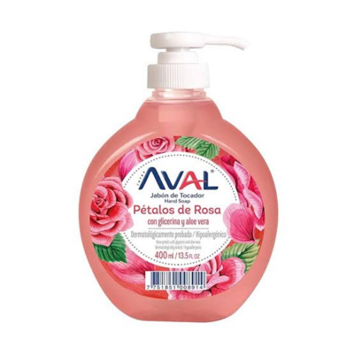 AVAL HAND WASH LQ ROSES 400ML