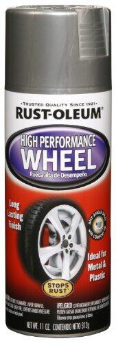 Rust-Oleum High Performance Wheel Coating 12oz Steel 1 Each 248927